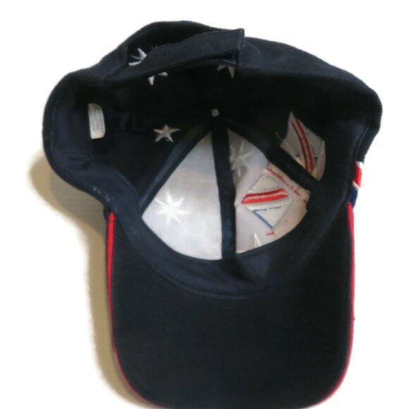 Australia Baseball‎ Hat Cap Blue Cotton Adjustable Hook & Loop Flag - Picture 3 of 6